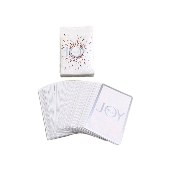 UNOPENED Christian Dior JOY Playing Cards with Box Limited Rare New - Picture 2 of 5